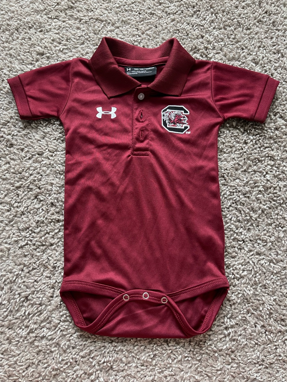 💥 Mix & Match - 5 for $25 💥  Under Armour Toddler Gamecock Onesie